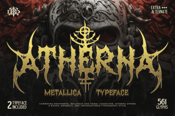 Atherna: Unleashing Raw Power in Your Typography