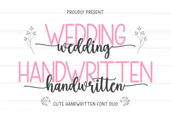 Designing with Delicacy: The Wedding Handwritten Typeface
