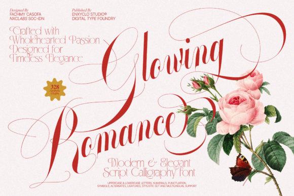 Glowing Romance: Where Luxury Meets the Written Word