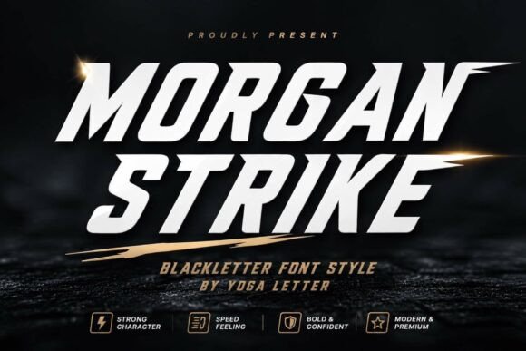 Morgan Strike: A Bold Blackletter for Modern Brands