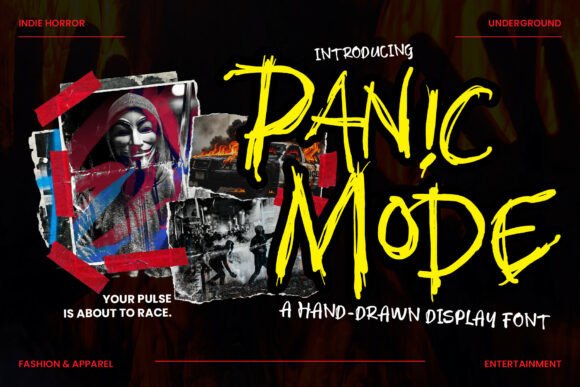 Panic Mode: The Typeface That Screams Chaos
