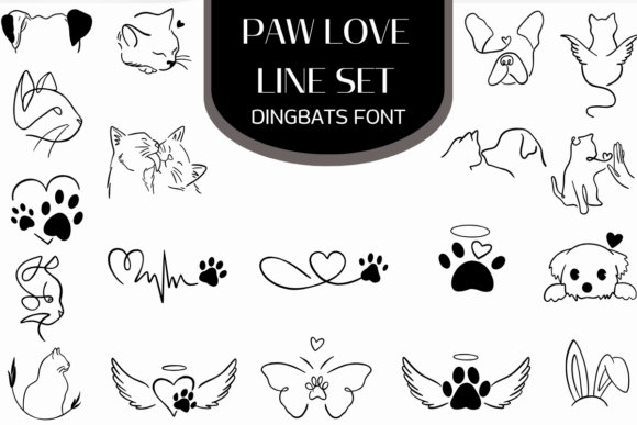 Paw Love Line Set: Crafting Visual Stories for Pet Brands