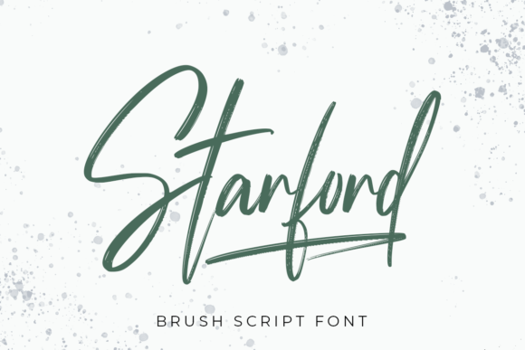 Starford Handwriting Brush: A Font with Authentic Character