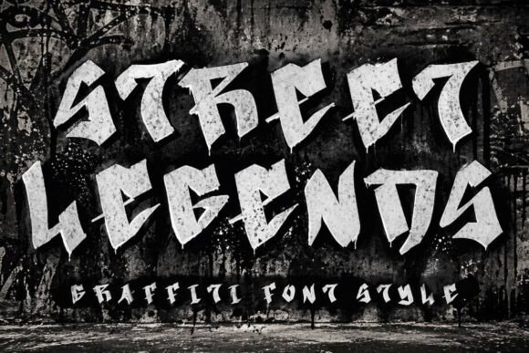 Street Legends: The Graffiti Font for Bold Branding
