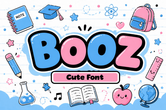Why Booz Font Captures That Perfect Bubble Letter Charm